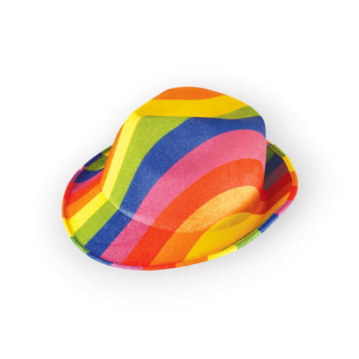 Picture of RAINBOW PRIDE GANGSTER HAT